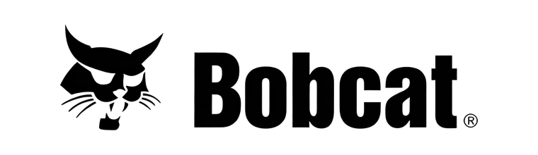Bobcat equipment brand logo indicating attachment compatibility