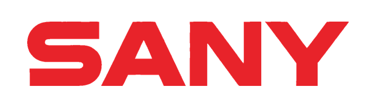 SANY equipment brand logo indicating attachment compatibility