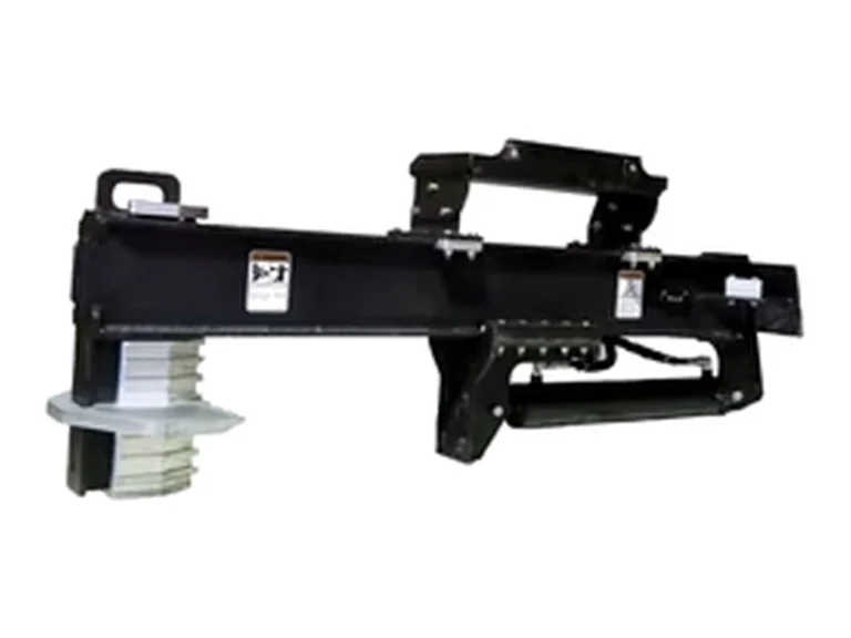 Mini Skid Steer Log Splitter product attachment on white background